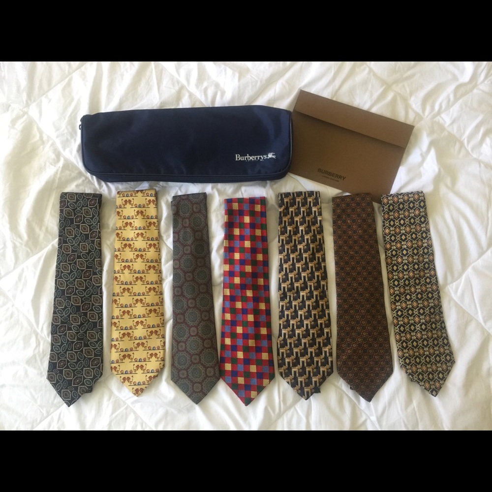 Burberry Ties Set
